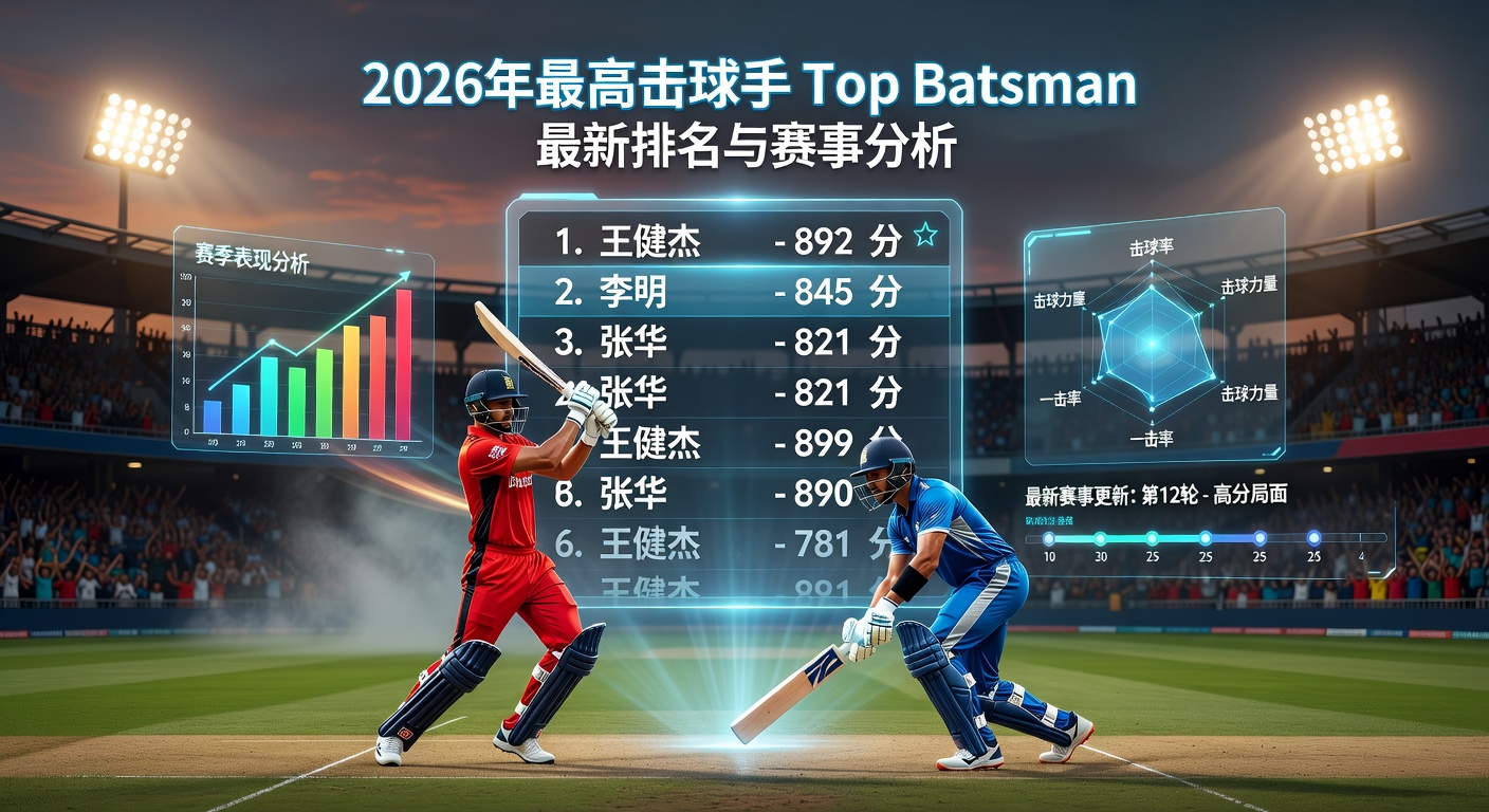 最高击球手 Top Batsman 2026最新排名与预测